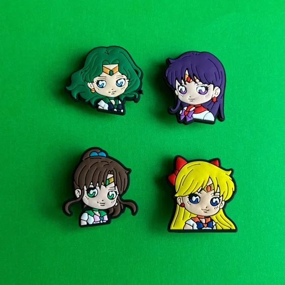 Sailor Moon Crocs Shoe Charms Set of 11 - jibbitz Charms Anime - Picture 4 of 7